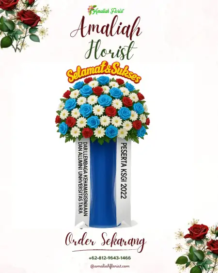 Standing Flowers Venue Wedding Bekasi